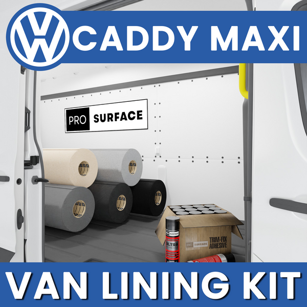 VW Caddy Maxi Van Lining Carpet Bundle Kit