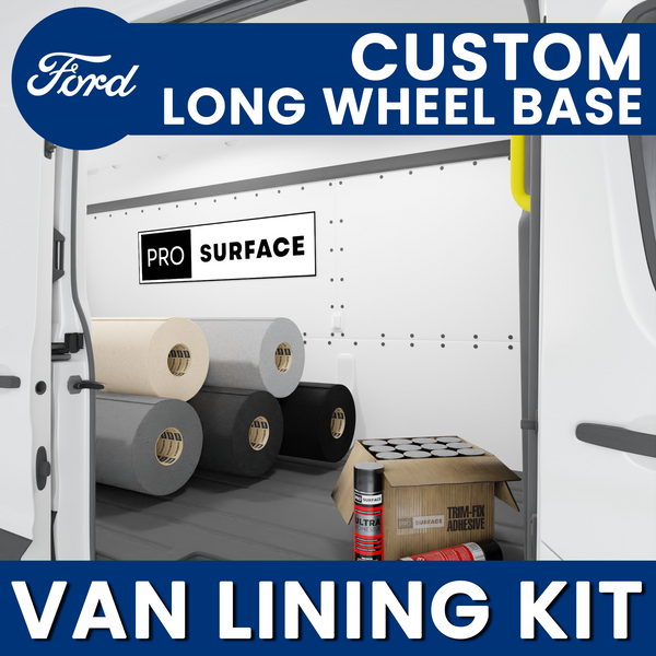 Ford Custom Long Wheel Base Van Lining Carpet Bundle Kit