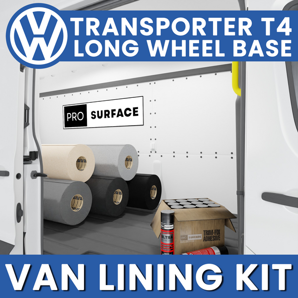 VW T4 Long Wheel Base Van Lining Carpet Bundle Kit